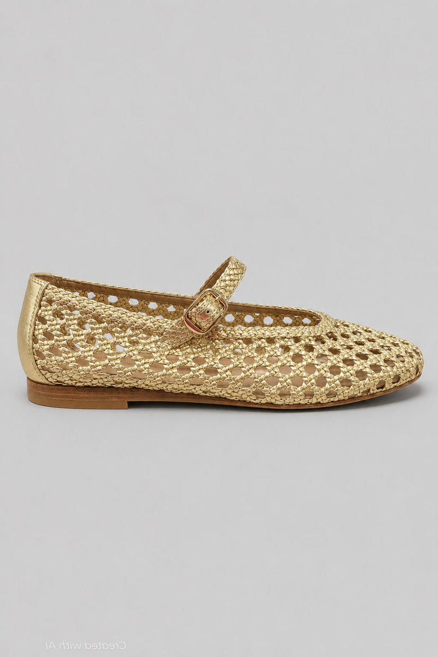 Women’s Evonna Flats - Gold - 9 - Flats