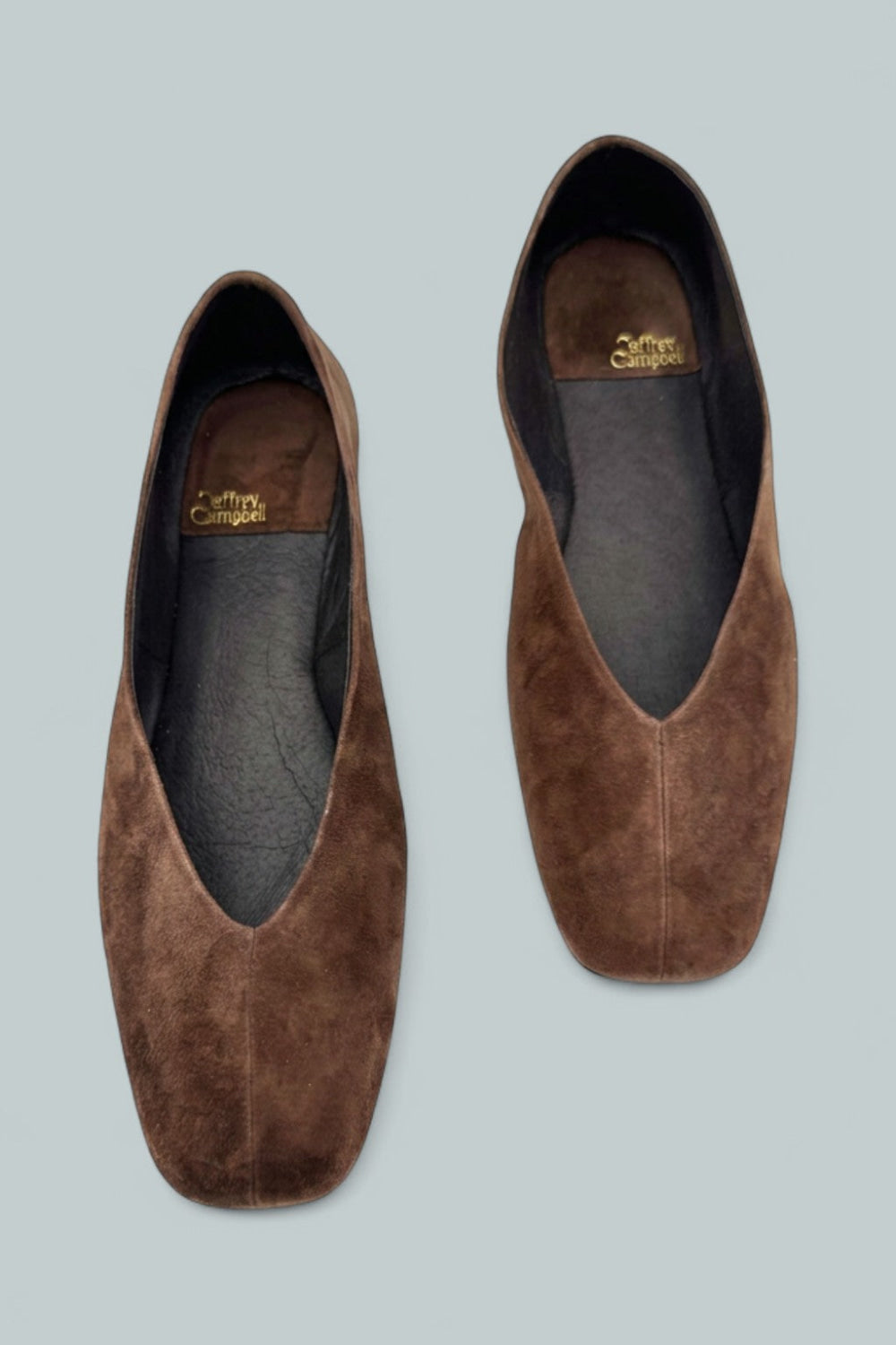 Women’s Fathom Square Toe Ballet Flats - Brnsuede - Flates