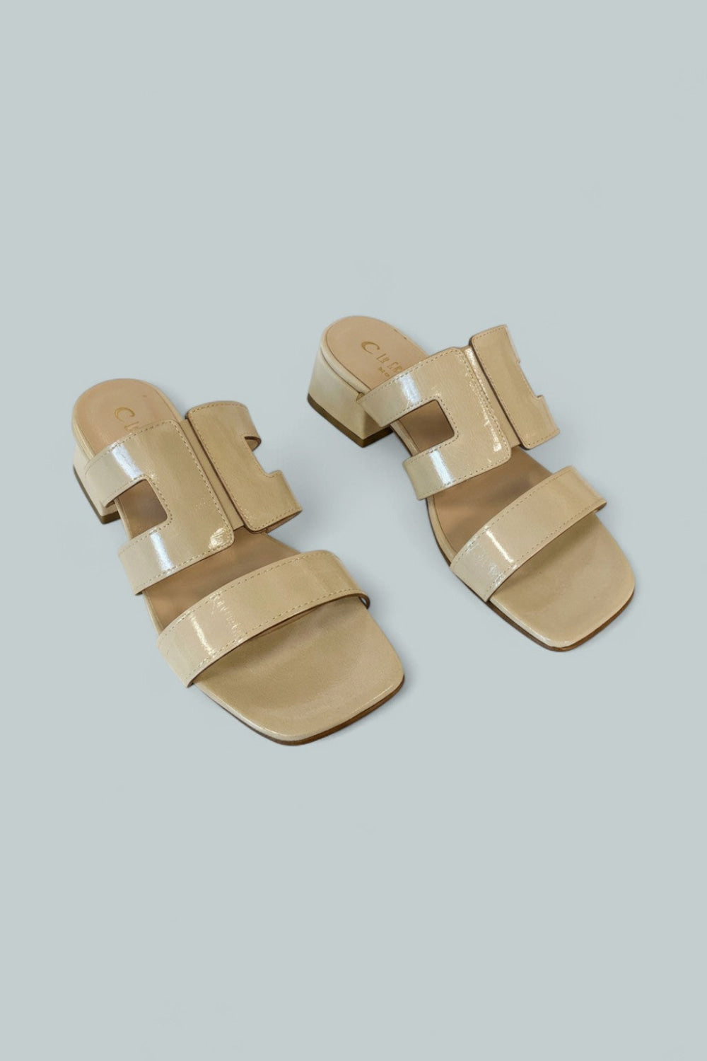 Women’s Fifi Leather Sandals - Beige - 7 - Sandal