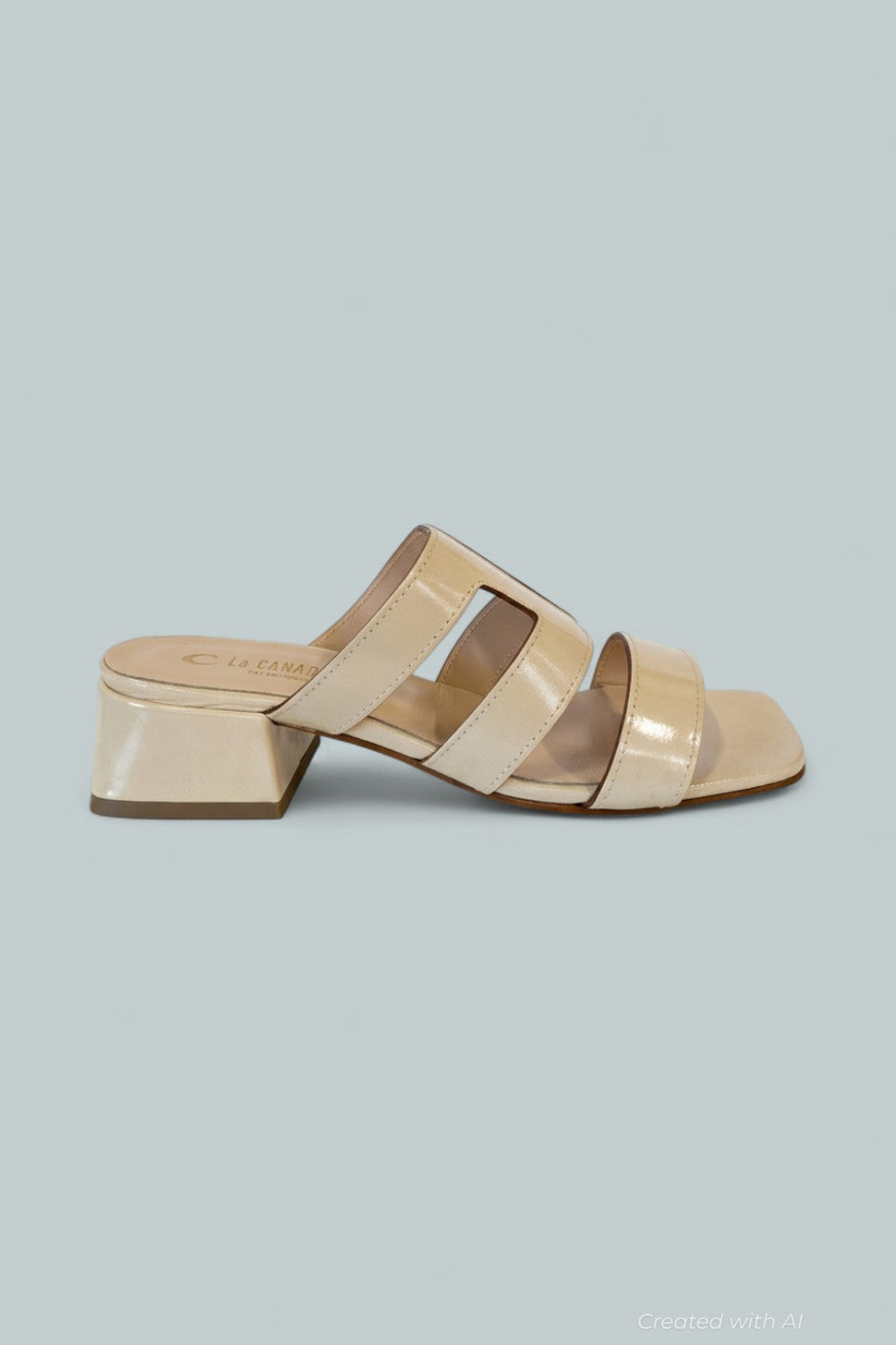 Women’s Fifi Leather Sandals - Beige - 7 - Sandal