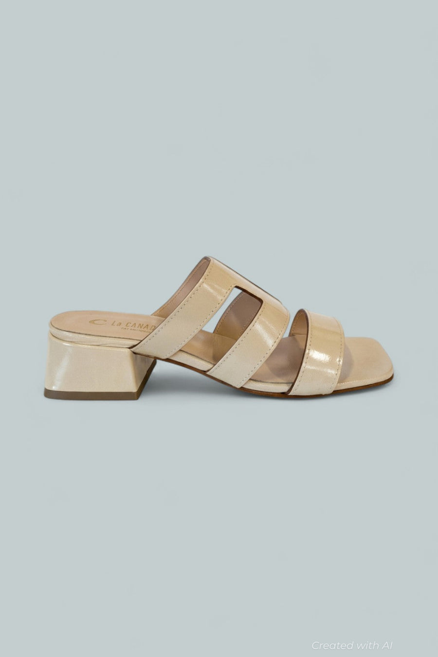 Women’s Fifi Leather Sandals - Beige - 7 - Sandal