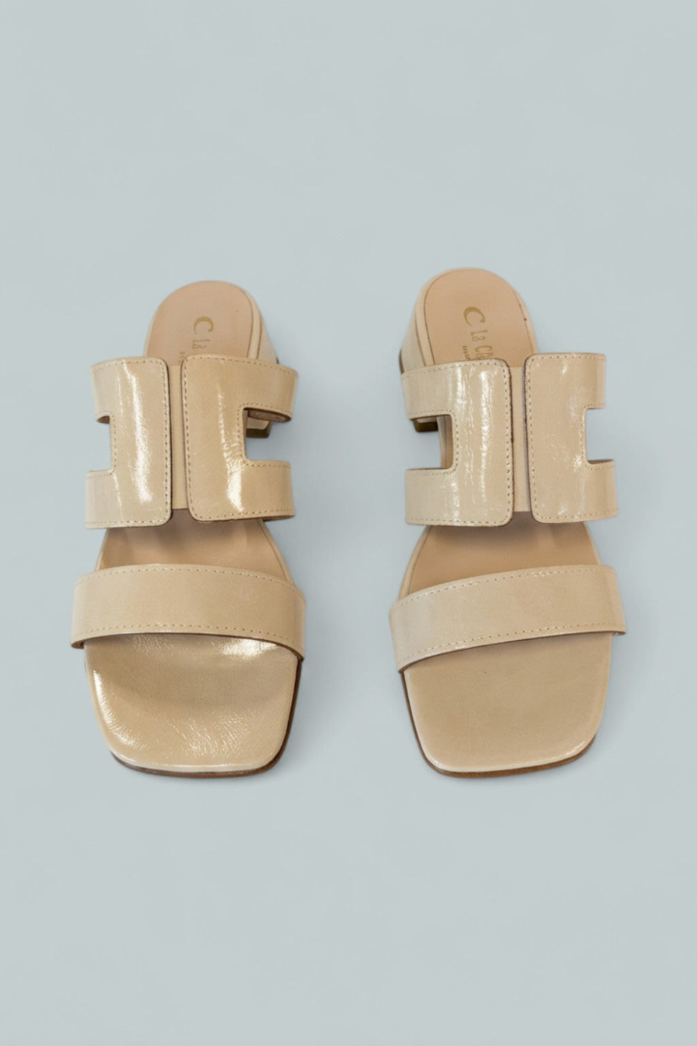 Women’s Fifi Leather Sandals - Beige - 7 - Sandal
