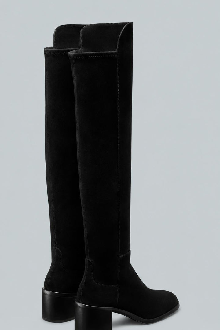 Women’s Finn 50/50 Boots - Black Suede - 7.5 - Boots