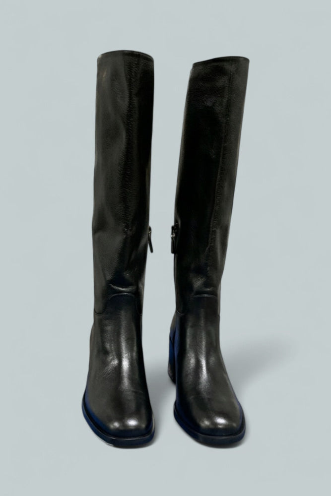 Women’s Finn Boots - Black Leather - Boots