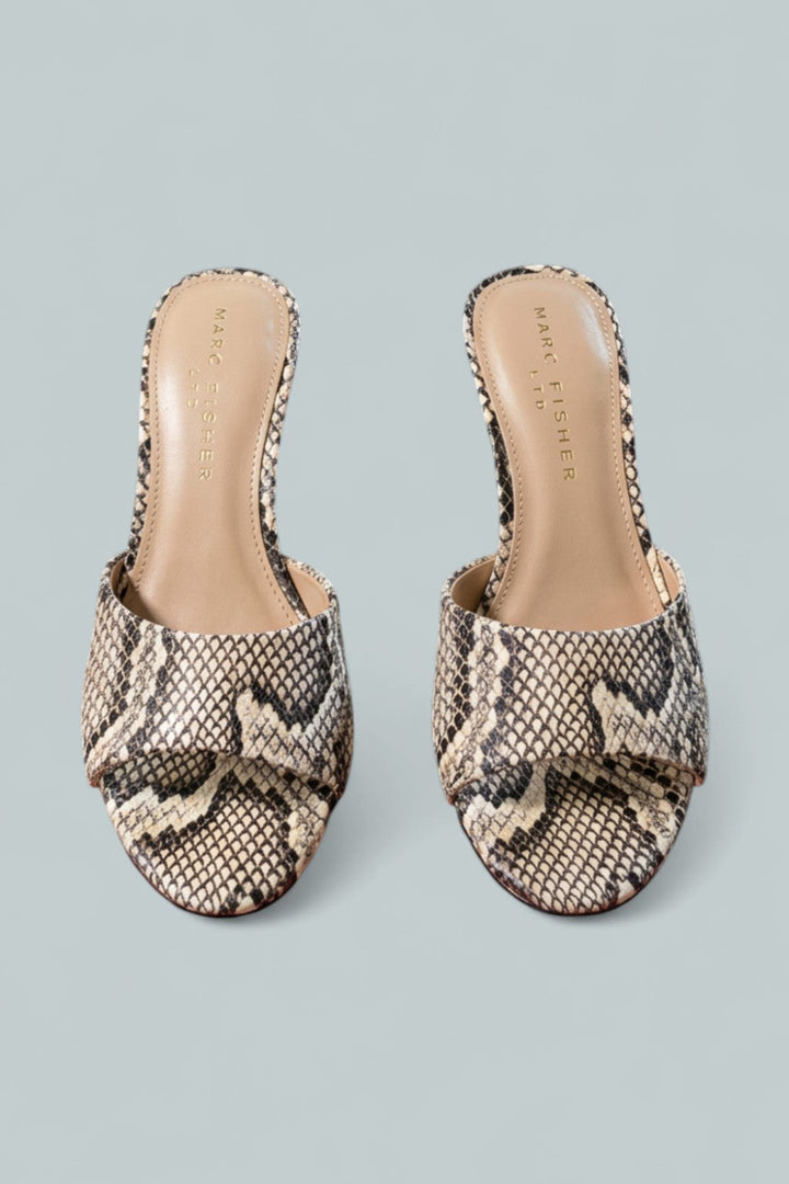 Women’s Finny Slip On Dress Slide Sandals - White - 6.5 - Sandal