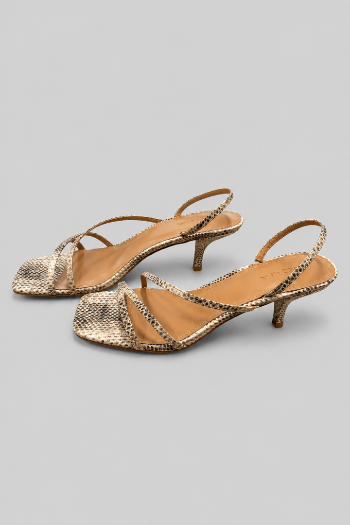 Women’s Flona Strappy Sandals Exclusive - Brown Snake - Sandal