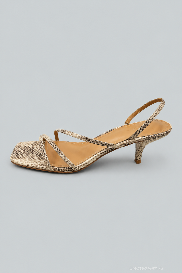 Women’s Flona Strappy Sandals Exclusive - Brown Snake - Sandal