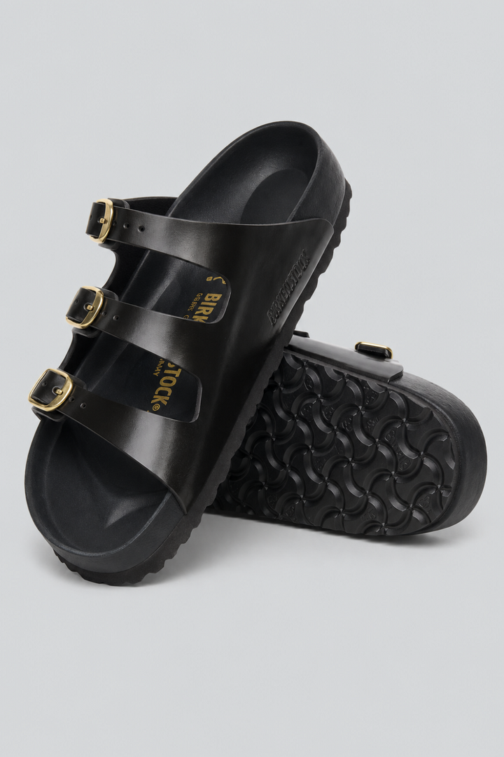 Women’s Florida High Shine Exquisite Sandals - Black - 10 10.5 US / 41 EU - Sandal