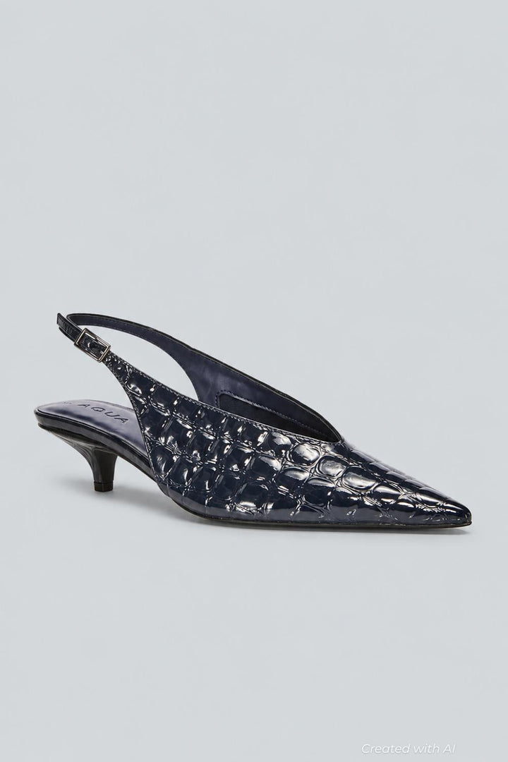 Women’s Gabby Pumps Exclusive - Black Croc - Heels