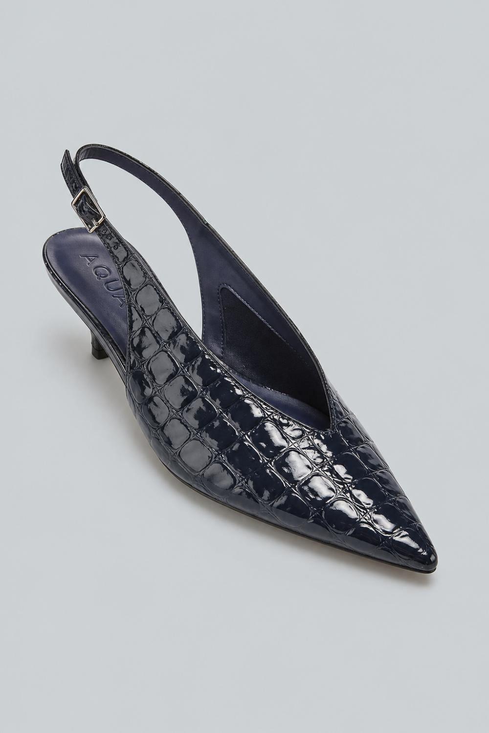 Women’s Gabby Pumps Exclusive - Black Croc - Heels