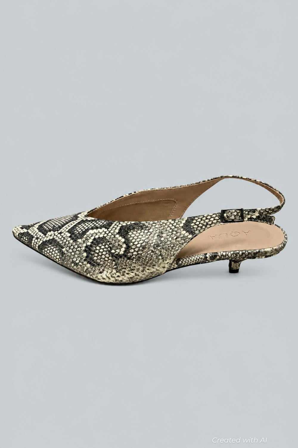 Women’s Gabby Pumps - Natural Snake - Heels
