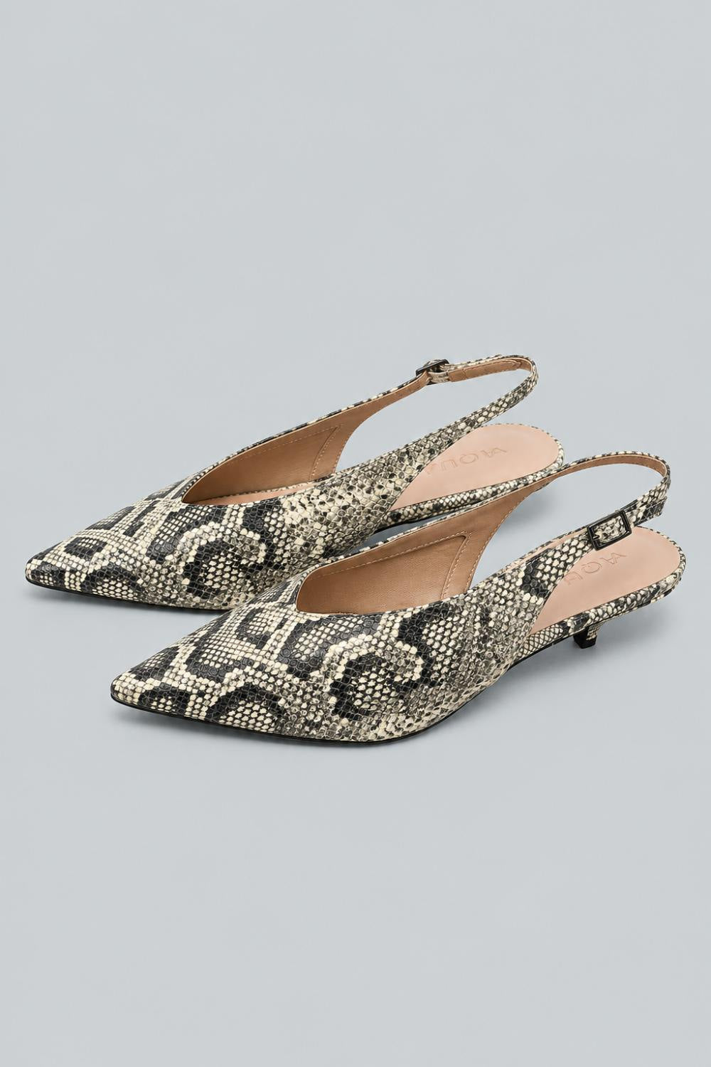 Women’s Gabby Pumps - Natural Snake - Heels