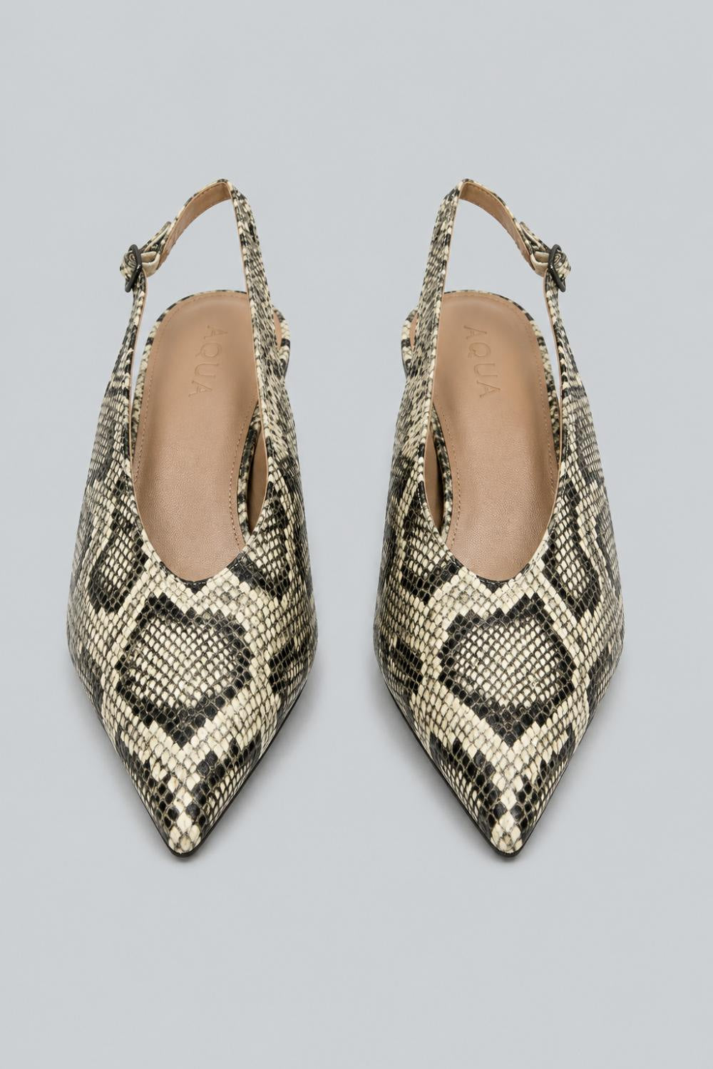 Women’s Gabby Pumps - Natural Snake - Heels