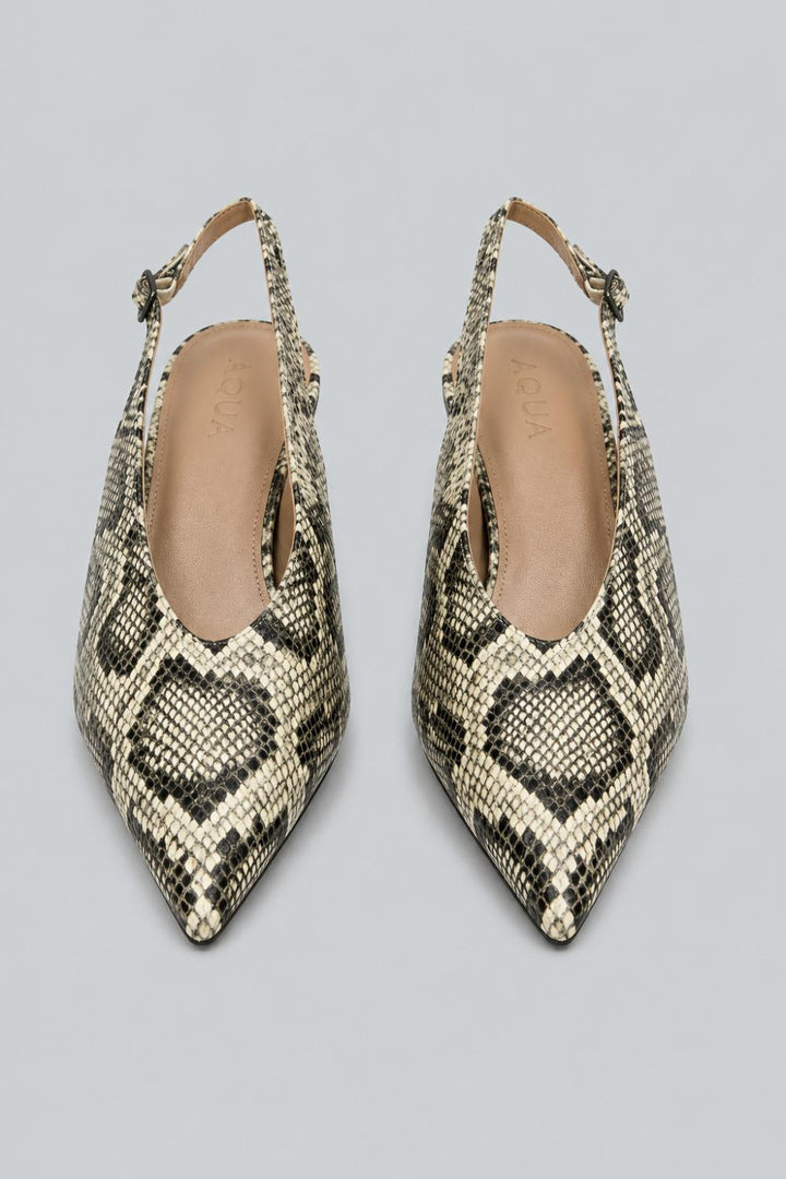 Women’s Gabby Pumps - Natural Snake - Heels