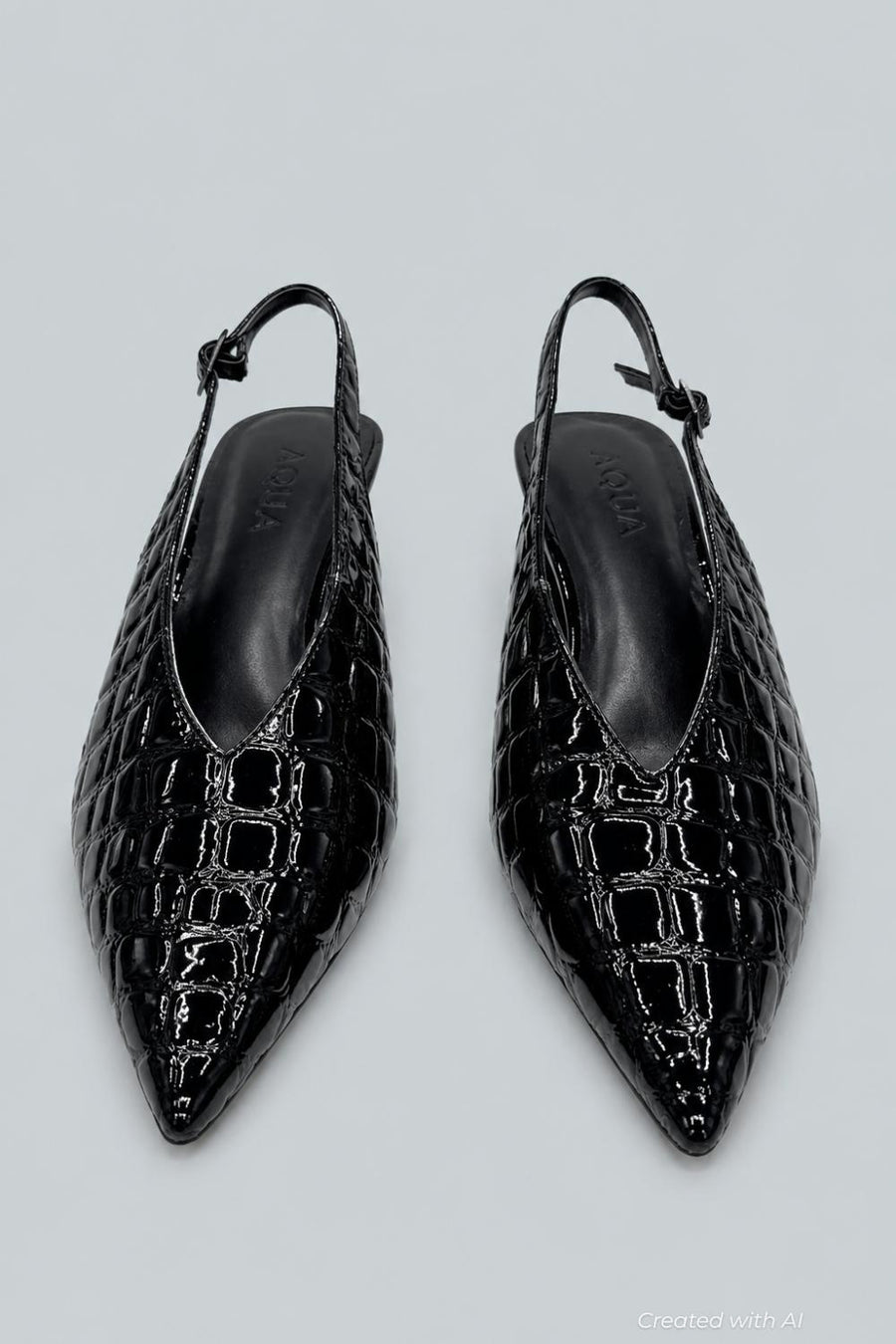 Women’s Gabby Pumps - Navy Croc - 7 - Heels