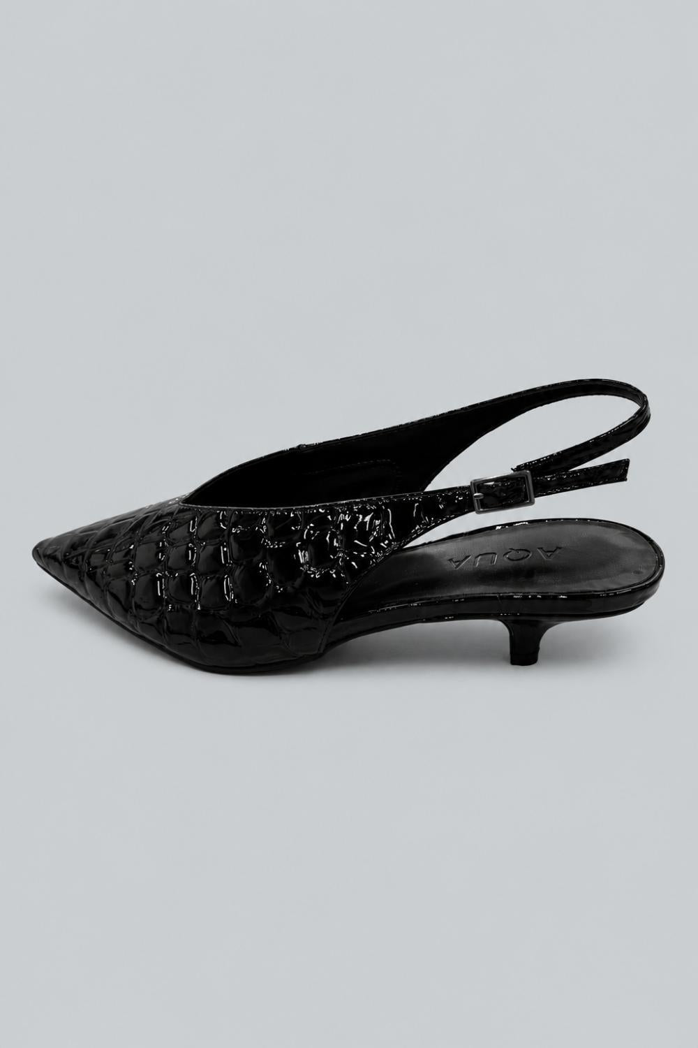 Women’s Gabby Pumps - Navy Croc - 7 - Heels