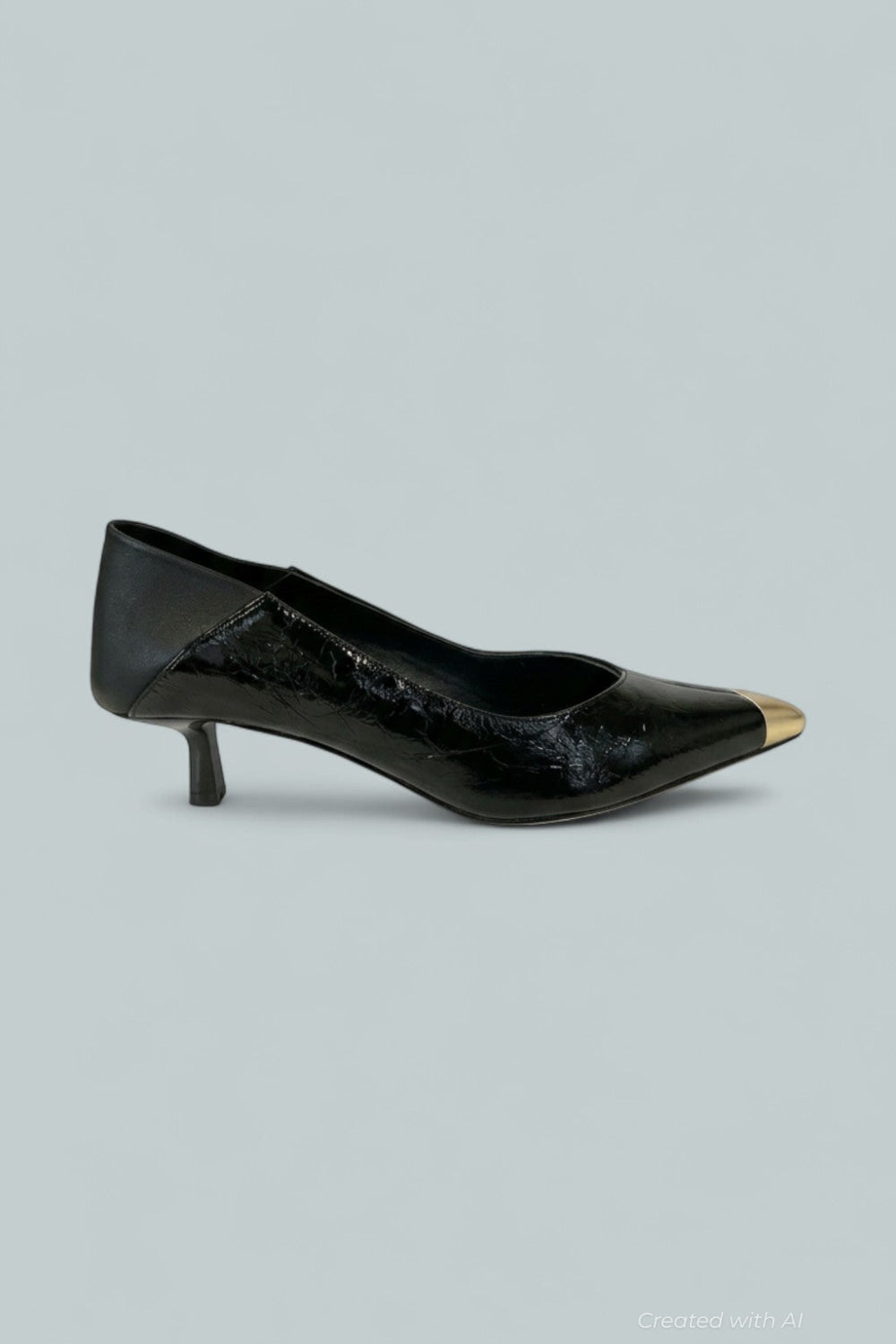 Women’s Garlan Pointed Pumps - Black Patent - 6 - Heels