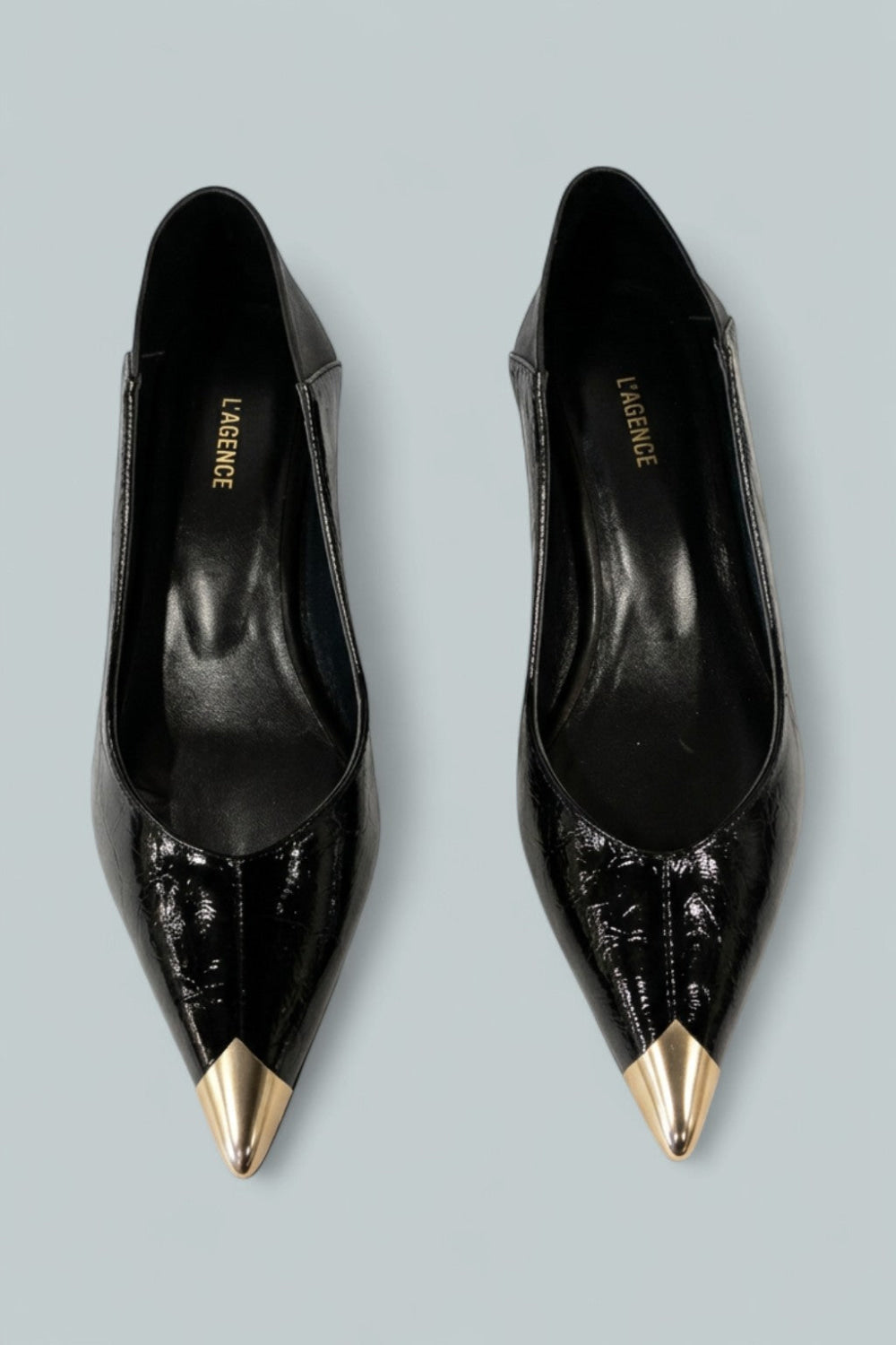 Women’s Garlan Pointed Pumps - Black Patent - 6 - Heels