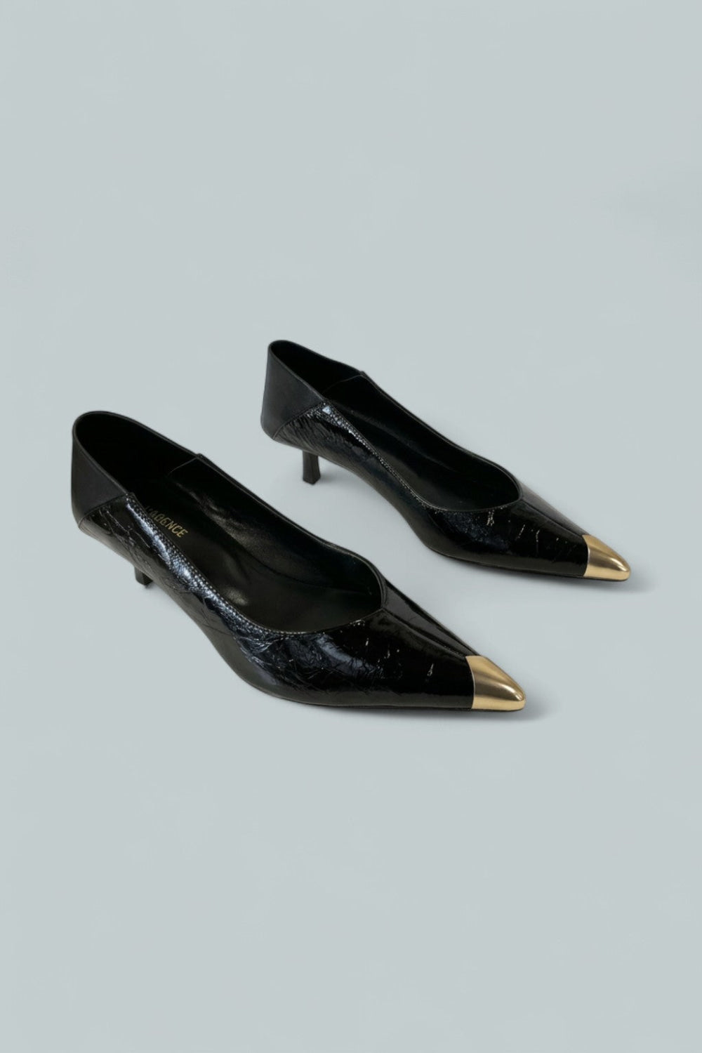 Women’s Garlan Pointed Pumps - Black Patent - 6 - Heels