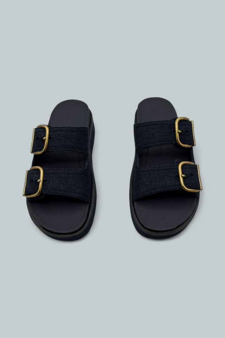 Women’s Gen-FF Max Buckle Sandals - Dark Denim - 7 - Sandals