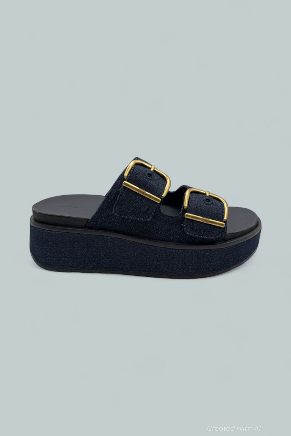 Women’s Gen-FF Max Buckle Sandals - Dark Denim - 7 - Sandals