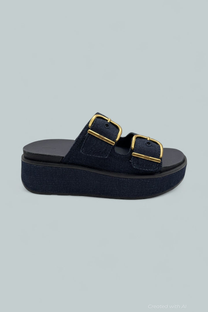 Women’s Gen-FF Max Buckle Sandals - Dark Denim - 7 - Sandals