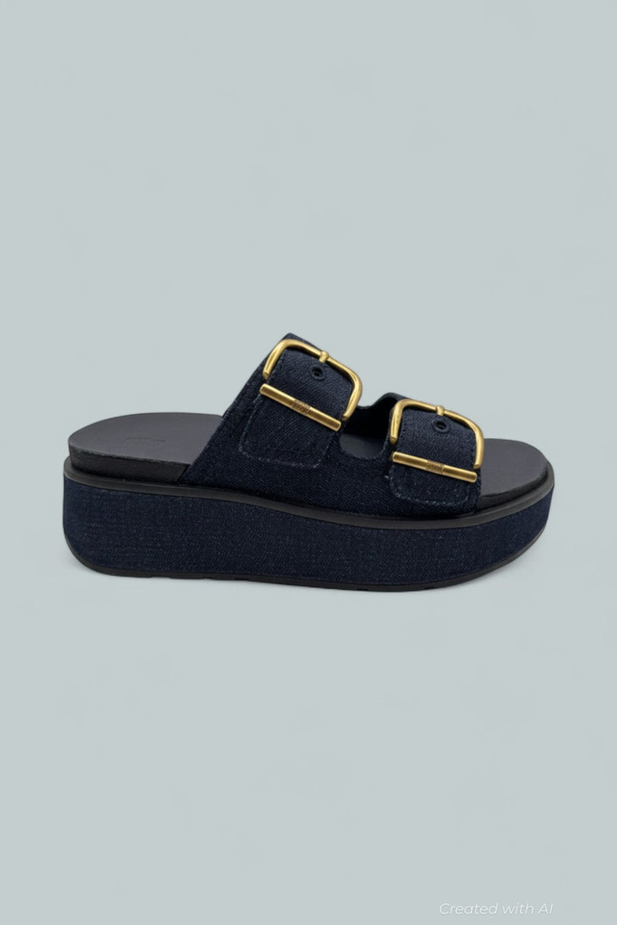 Women’s Gen-FF Max Buckle Sandals - Dark Denim - 7 - Sandals