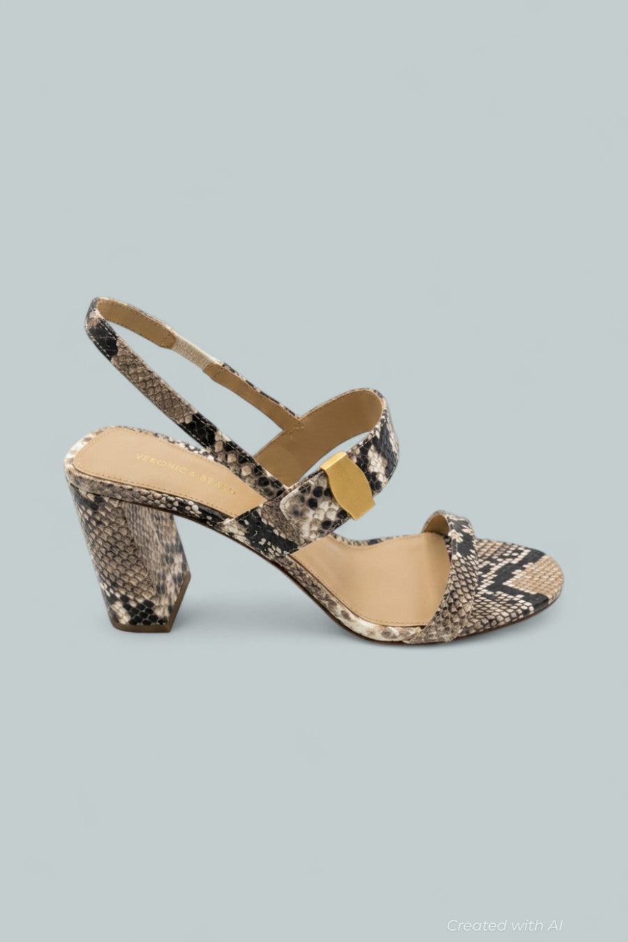 Women’s Genetta Slingback Sandals - Ecru Multi - 9 - Slingback