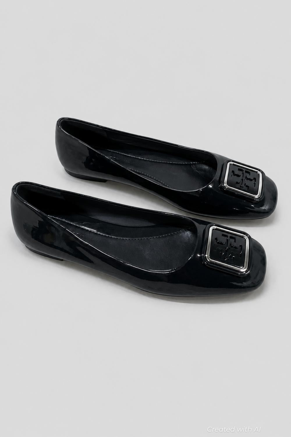 Women’s Georgia Ballet Flats - Perfect Navy - 7.5 - Flats