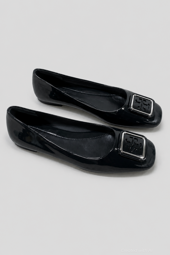 Women’s Georgia Ballet Flats - Perfect Navy - 7.5 - Flats
