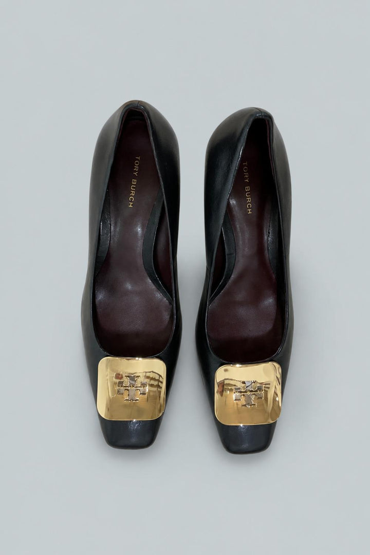 Women’s Georgia Wedge Pumps - Perfect Black - 7.5 - Heels