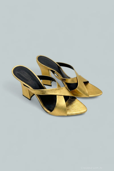 Women’s Glenda Sandals - Gold - 9.5 - Sandals