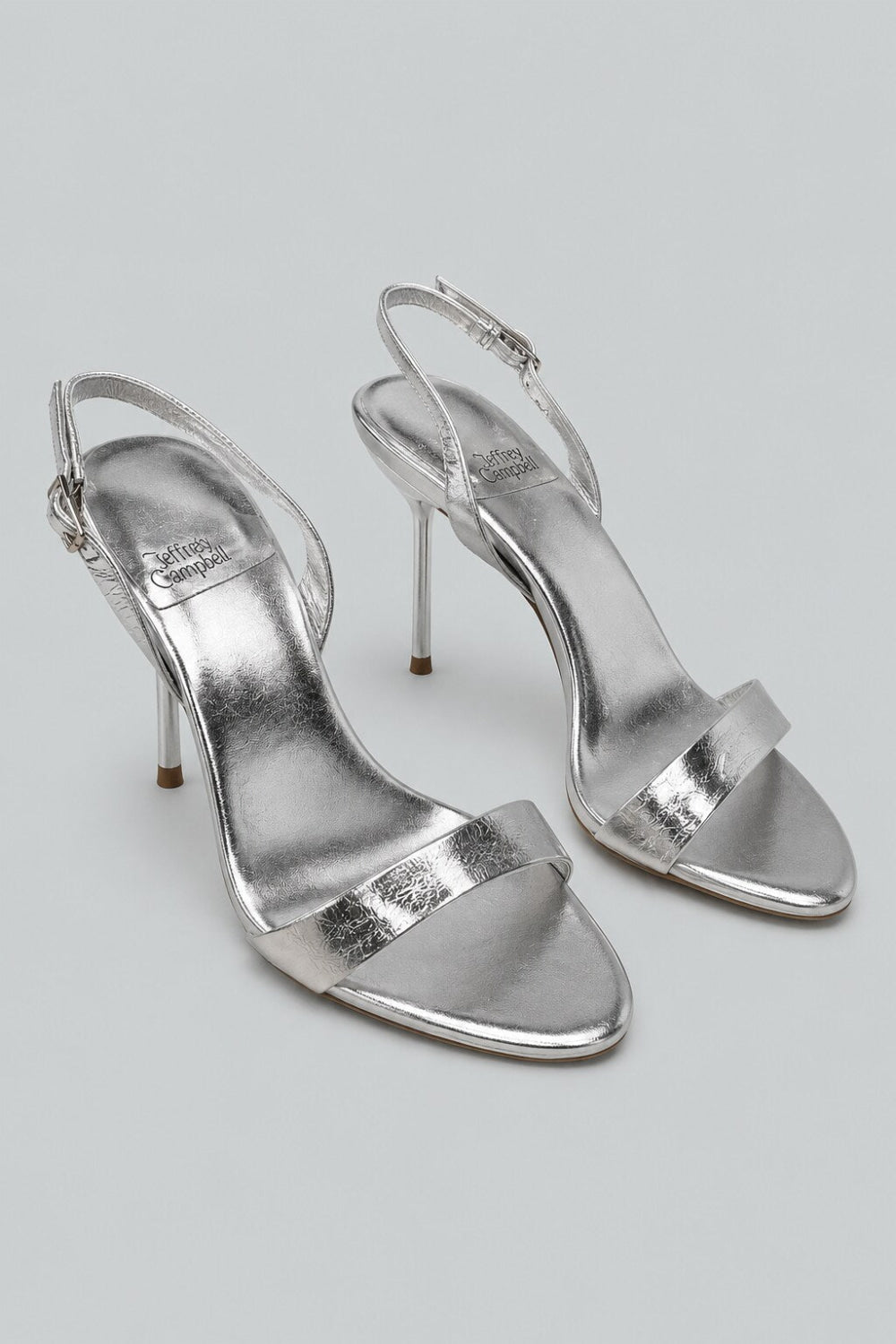 Women’s Go Getter Slingback Sandals - Silver Metallic - 7.5 - Slingback