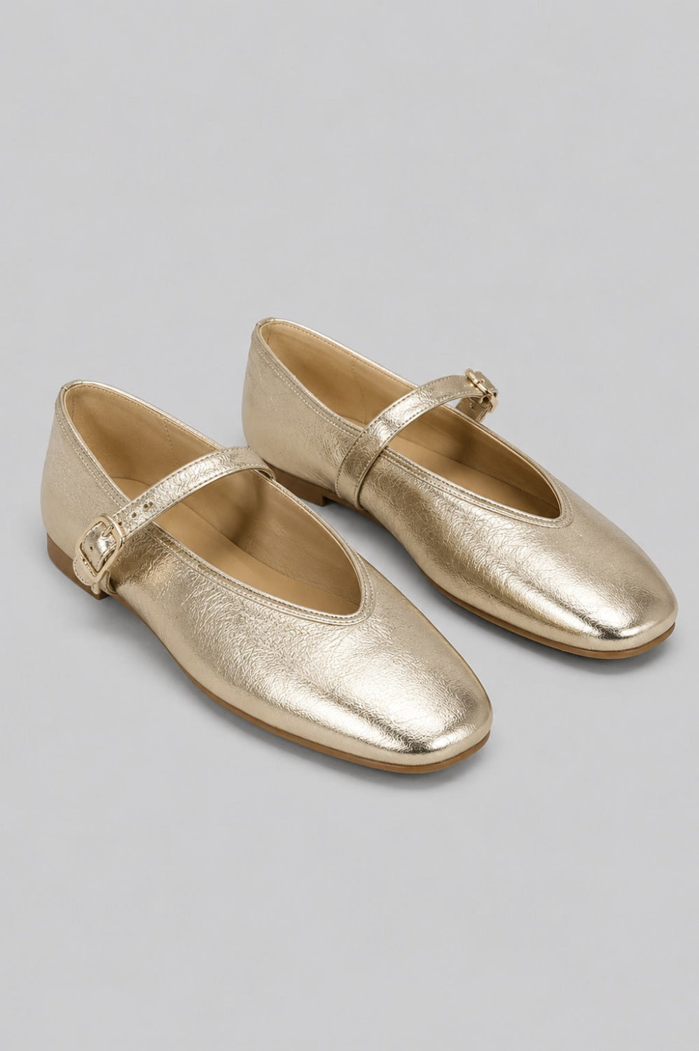 Women’s Godea Flats - Gold - 9 - Flats