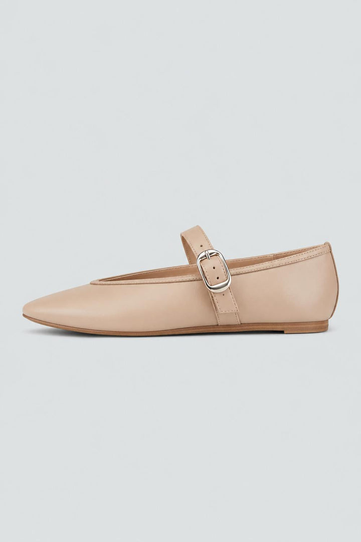 Women’s Godea Flats - Light Natural - 7 - Mary Jane