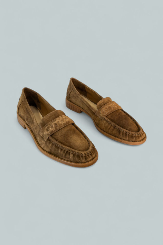 Women’s Gretta Suede Amour Flats - Golden Sienna - Flats