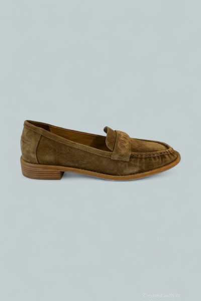 Women’s Gretta Suede Amour Flats - Golden Sienna - Flats