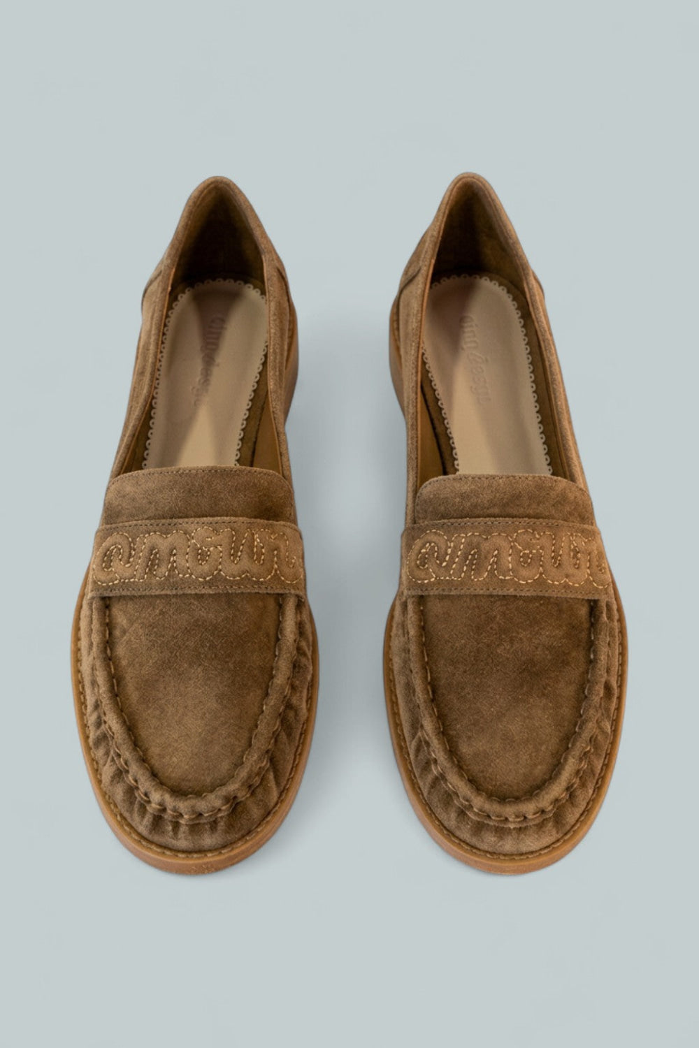 Women’s Gretta Suede Amour Flats - Golden Sienna - Flats