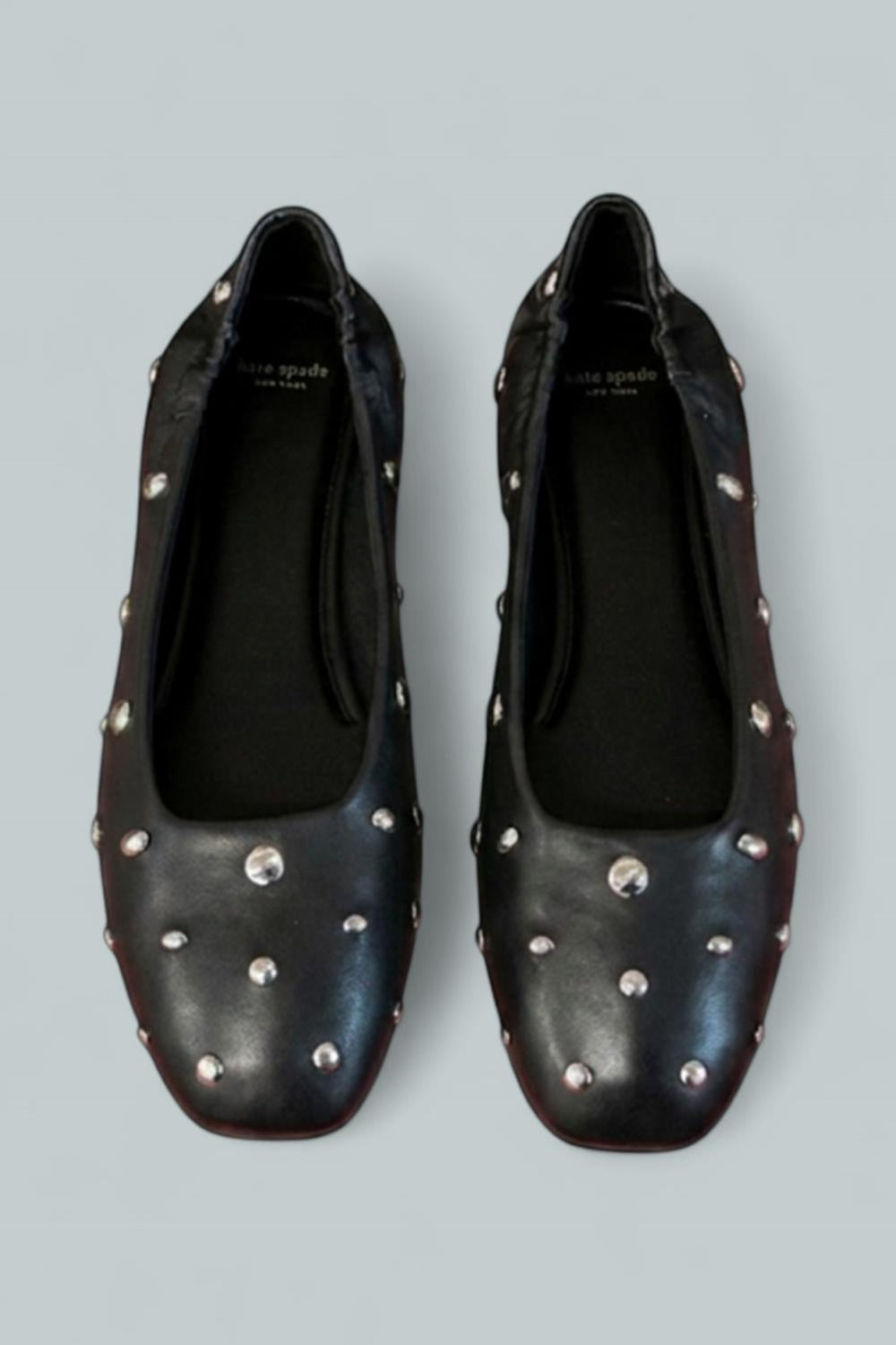 Women’s Halo Studded Ballet Flats - Black - Flats