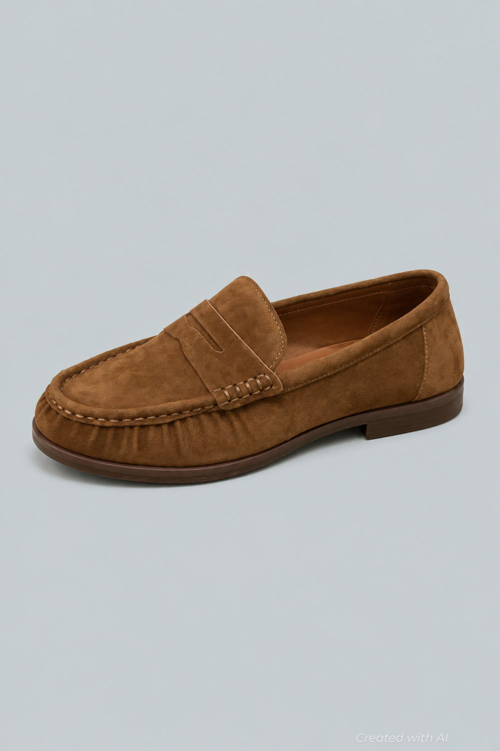 Women’s Hanah Loafer Flats Exclusive - Chestnut Suede - Loafers