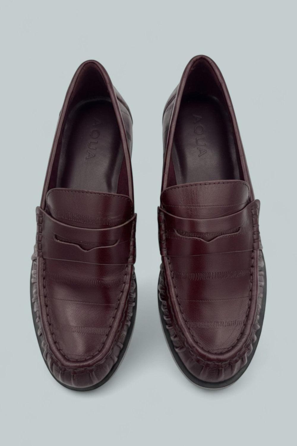 Women’s Hanah Loafer Flats Exclusive - Wine - 7.5 US - Loafers