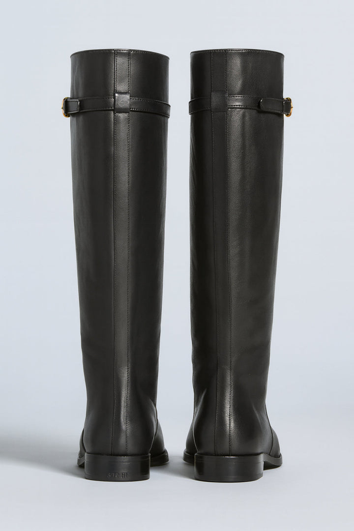 Women’s Harlow Riding Boots - Black - 8 US / 38 EU - Boots