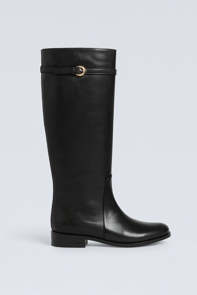 Women’s Harlow Riding Boots - Black - 8 US / 38 EU - Boots