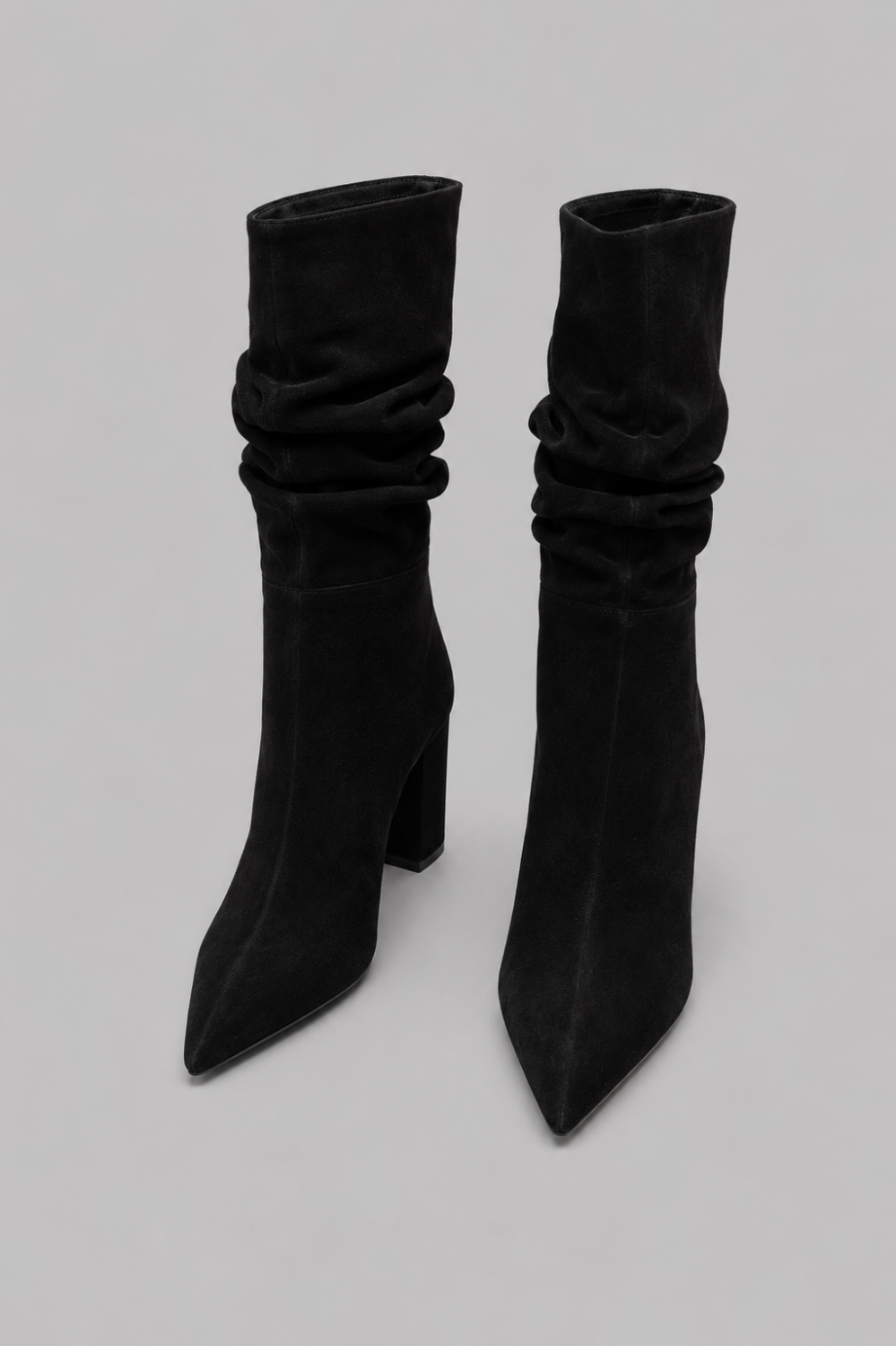 Women’s Harriet Suede Slouch Boots - Preto - 8 - Boots