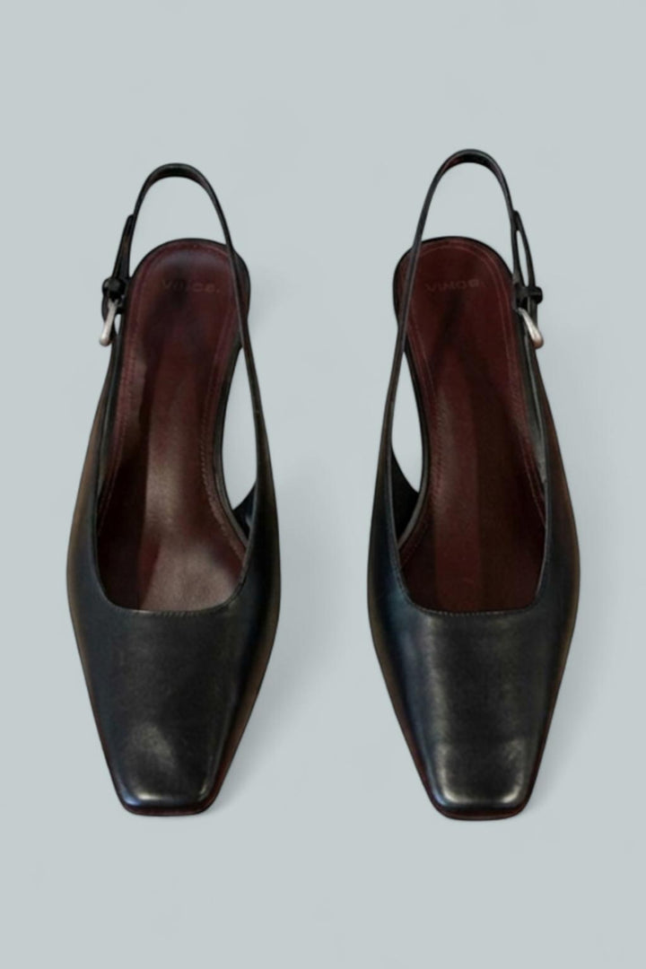 Women’s Hart Slingback Pumps - Black - 7.5 - Slingback