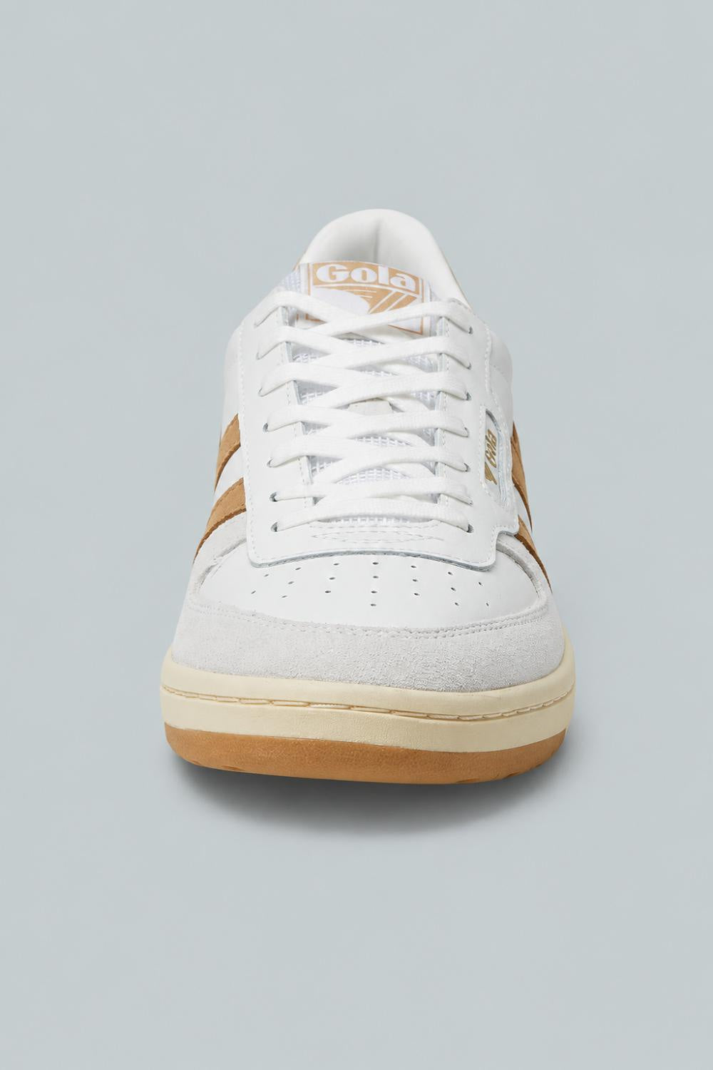 Women’s Hawk Sneakers - White/Light Caramel - 9.5 - Sneaker