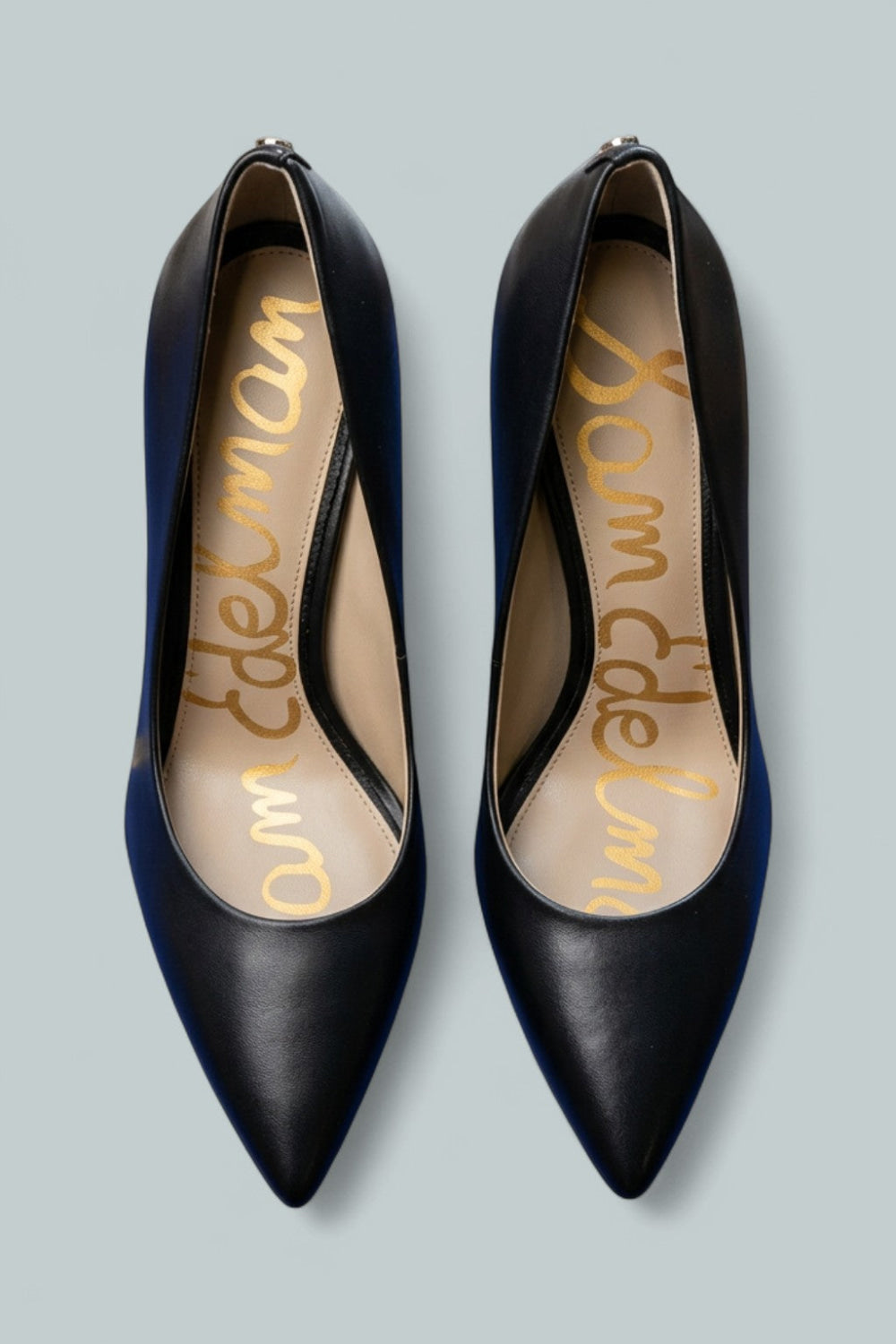 Women’s Hazel Leather Pumps - Black Leather - Heels
