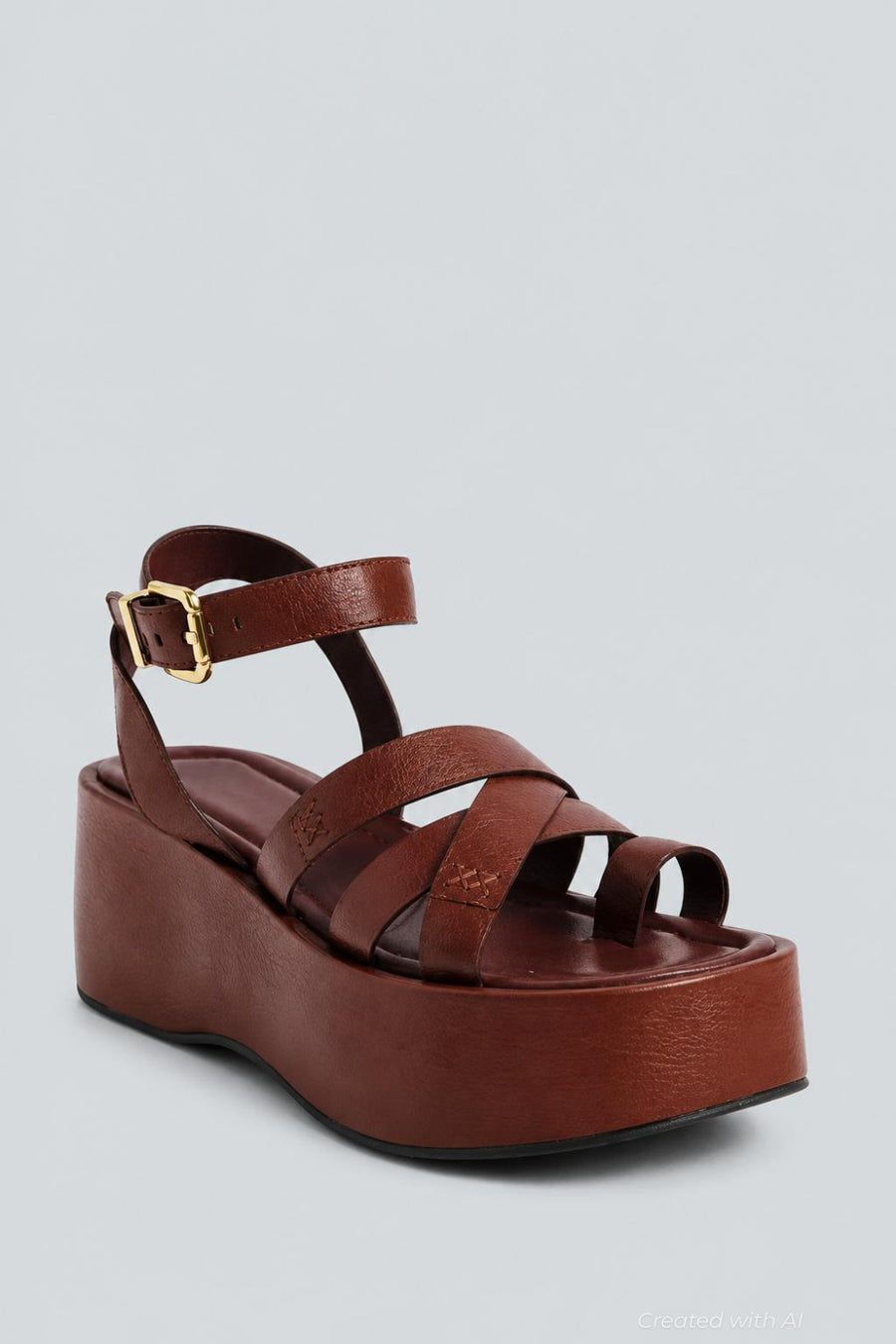 Women’s Hazel Platform Sandals - Coconut Shell - 8 - Flip Flops