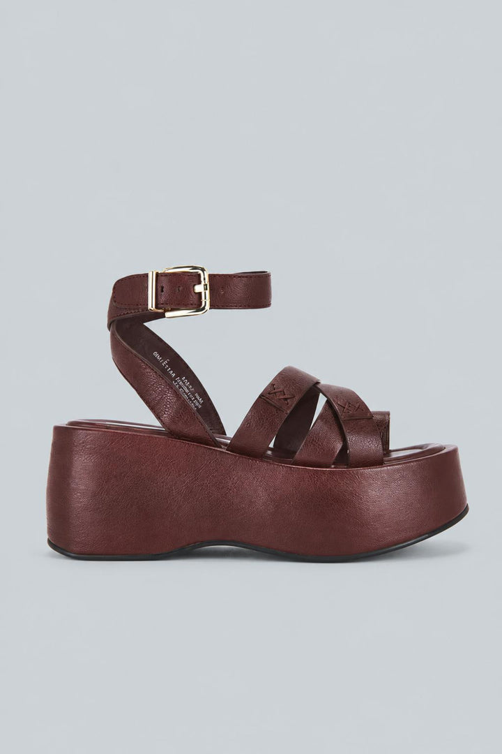 Women’s Hazel Platform Sandals - Coconut Shell - 8 - Flip Flops