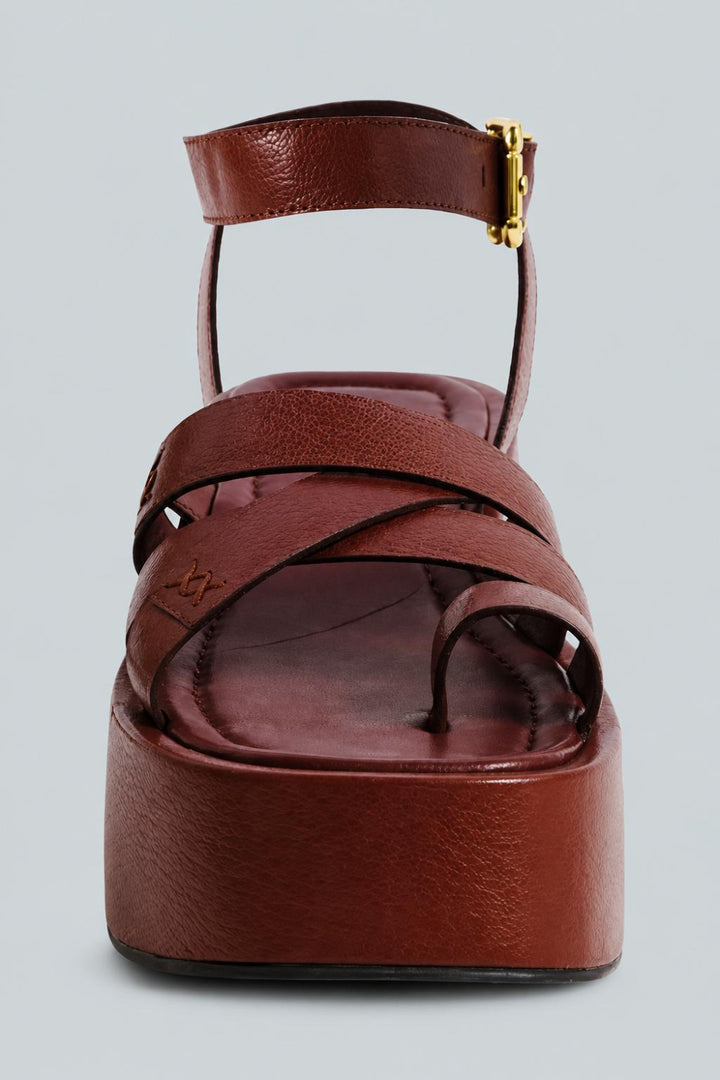 Women’s Hazel Platform Sandals - Coconut Shell - 8 - Flip Flops